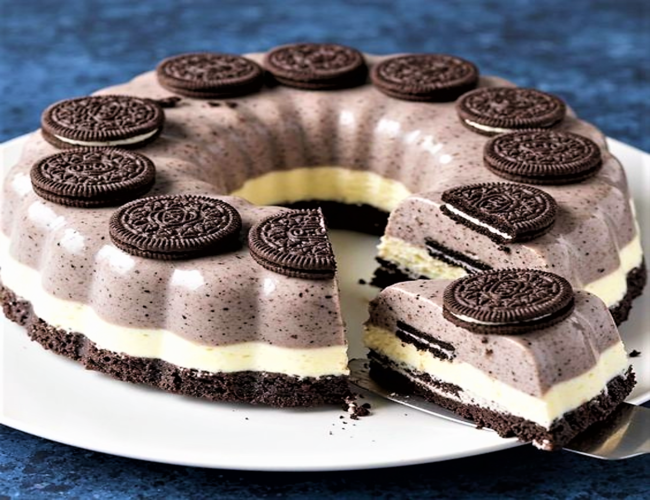 Gelatina Oreo