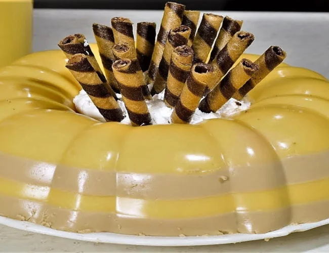 Gelatina de Rompope